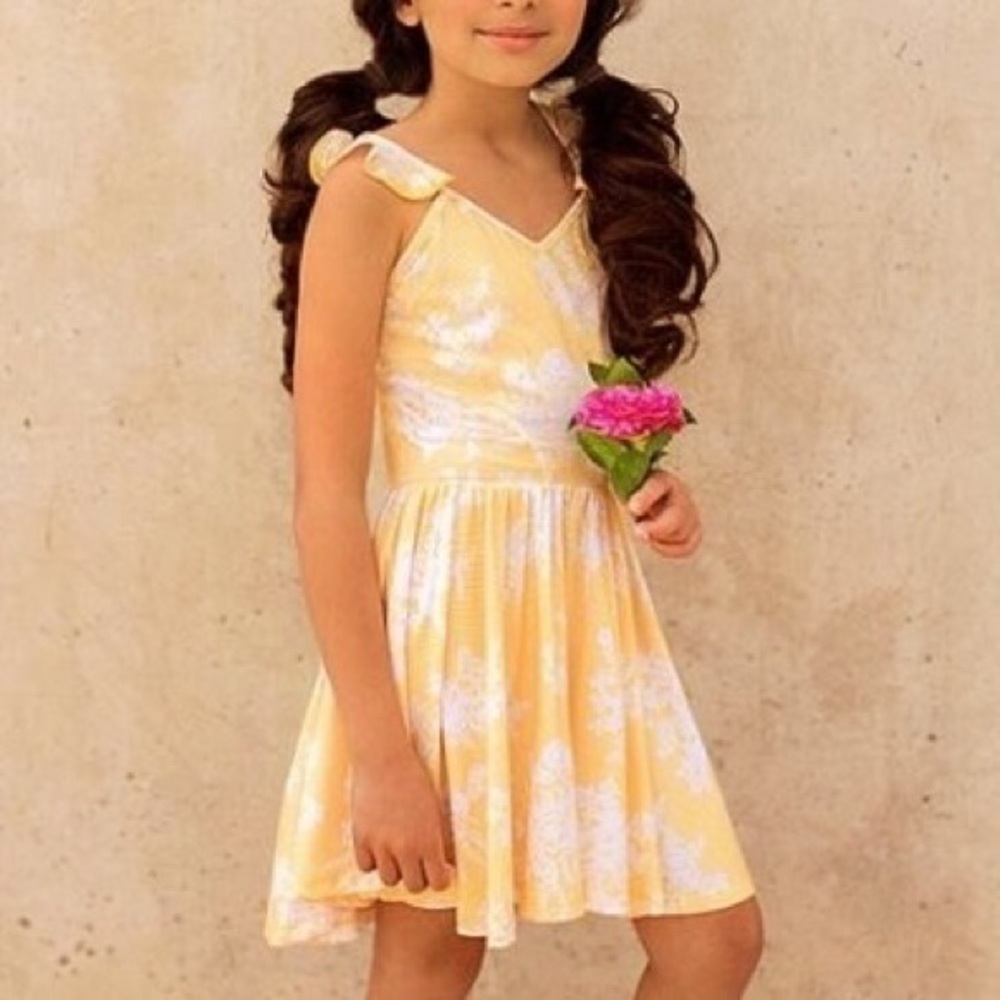 Joyfolie Saffron Yellow Floral ‘Aurelia’ Romper (6)